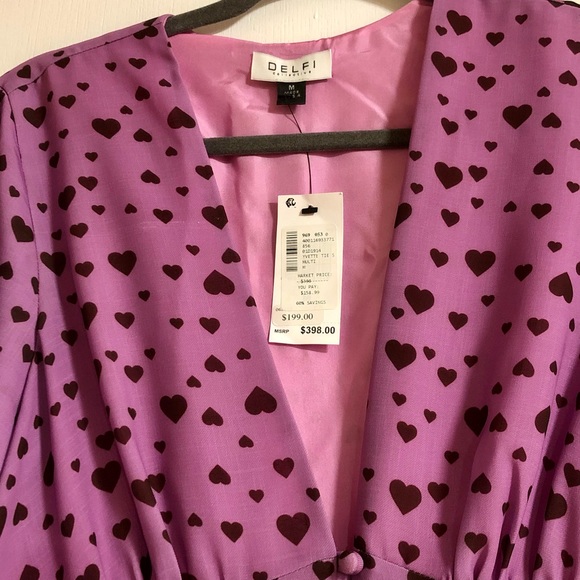 Purple BEAUTY 💜 💜💜 Delfi collective purple 💜Yvette dress. - Picture 7 of 7